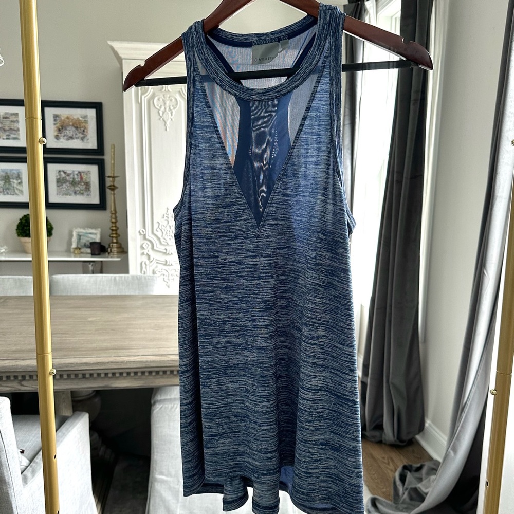 Athleta Performance Tank w/Mesh Detail